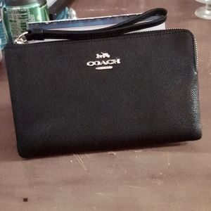 Coach large wristlet